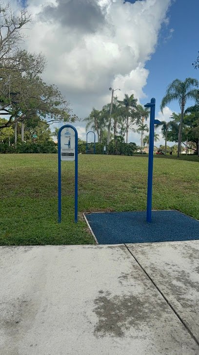 Fitness zones at Hungtinton Park