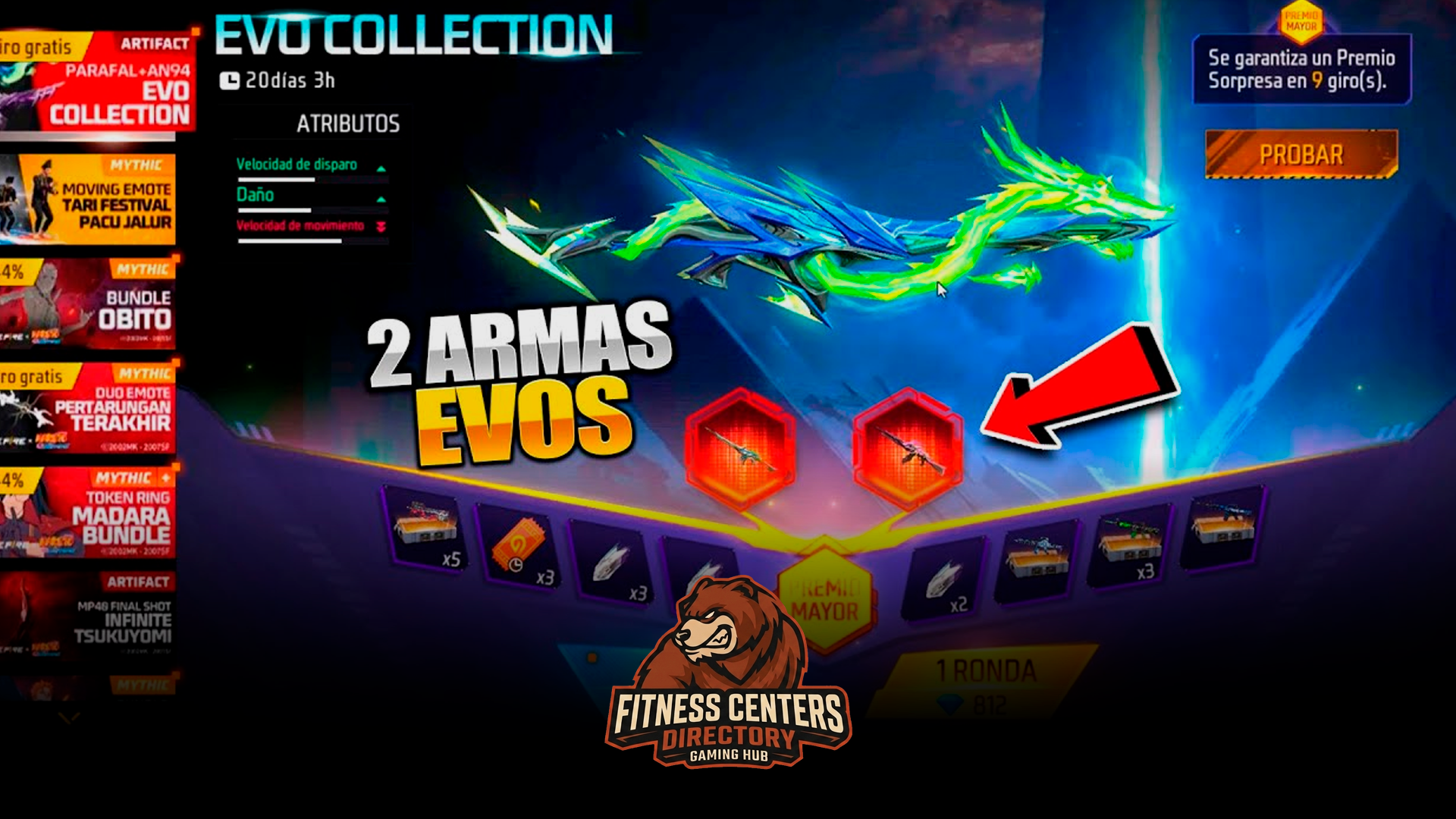 Consigue toda la Luck Royale de armas evolutivas en Free Fire: guía completa para obtener EVO
